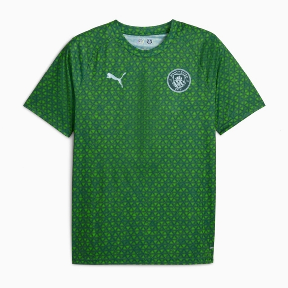 Puma Other - Puma Men's Manchester City Pre-Match Jersey  Green Vert Terrain 782167-13 Sz M
